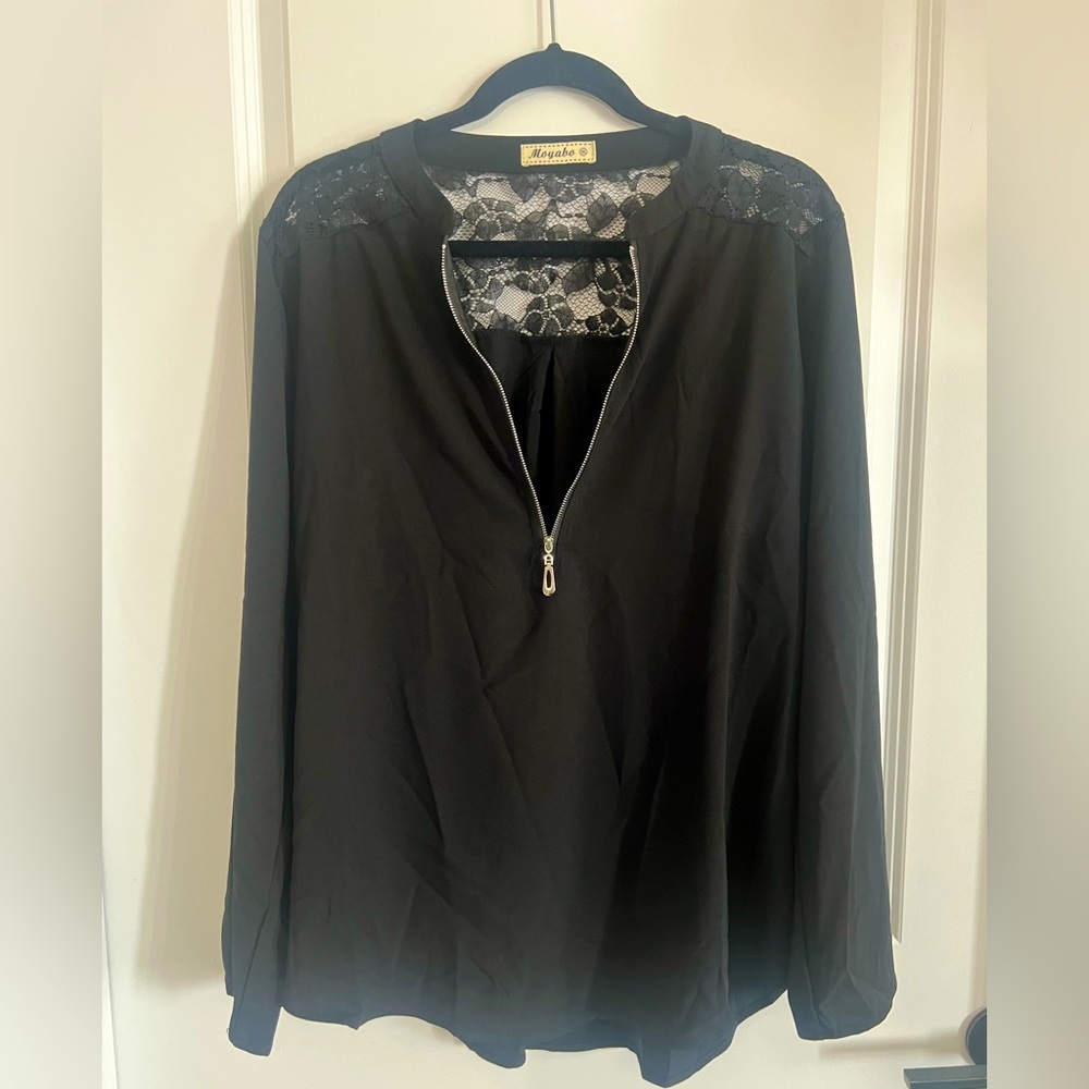 Moyabo‎ - Chiffon Lace Tunic